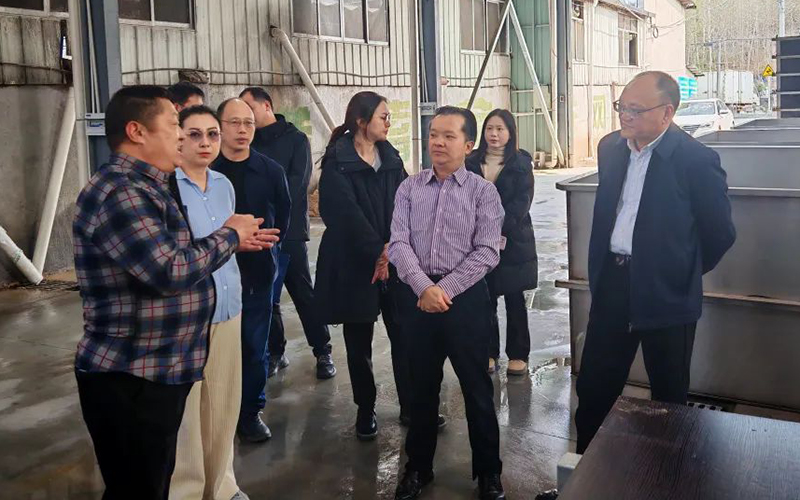 浙江省供销社副主任郭峻到庆元调研“千县千社”示范社创建工作